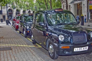 Traditional London Black Taxi